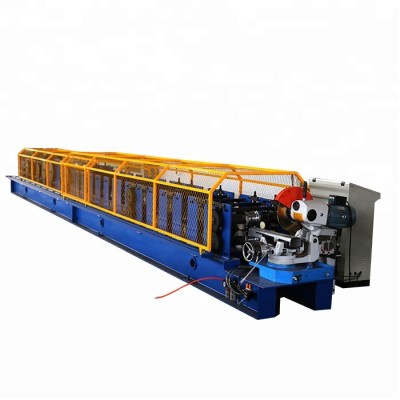 Automatic galvanized steel square downpipe roll forming machine downspouts making machine